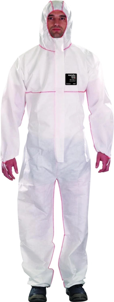 Tuta monouso Microgard 1500plus, taglia XL, realizzata in SMMS, antistatica e ignifuga
