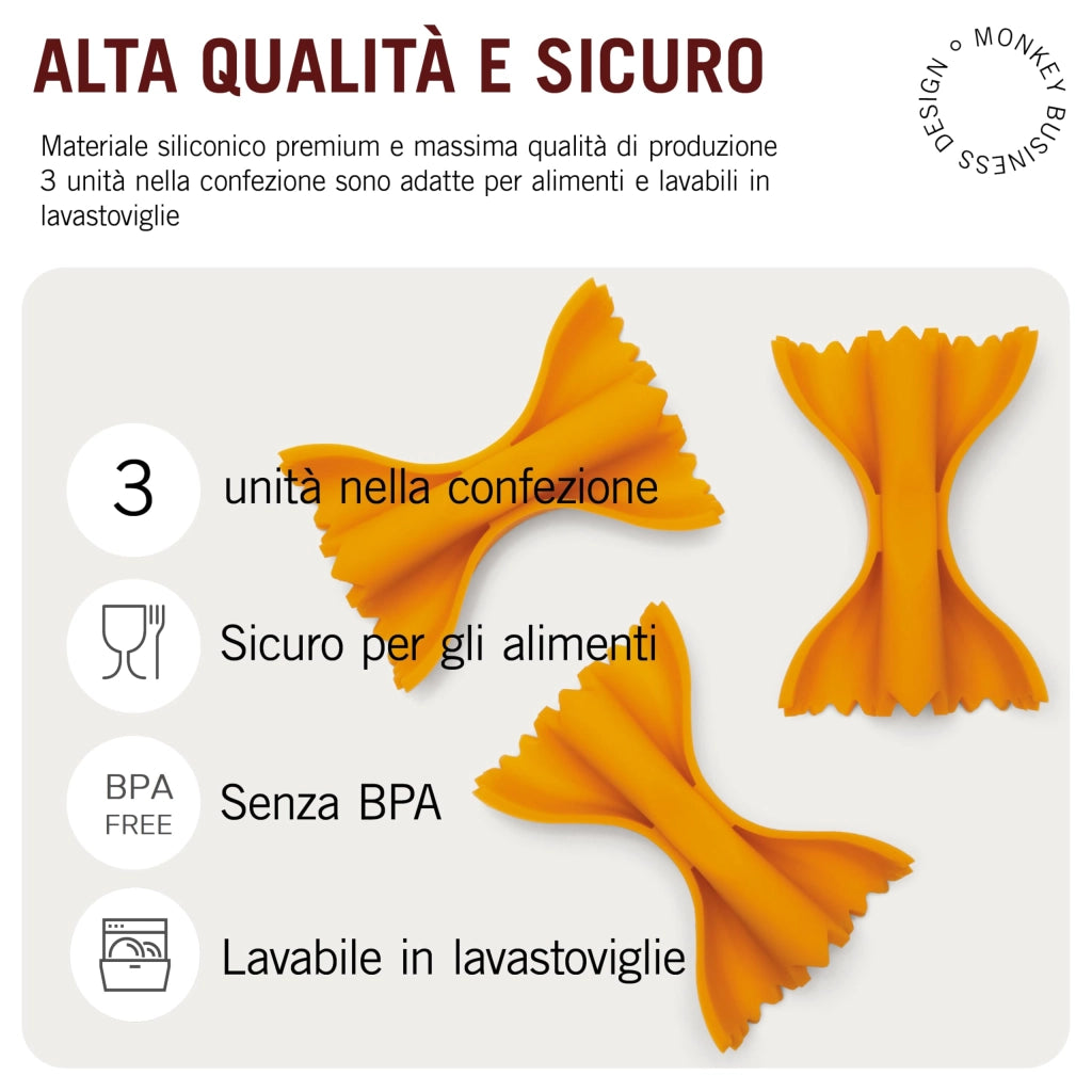 Coperchio universale in silicone 3-in-1, con funzione di supporto per cucchiai e sottobicchiere, motivo "Farfalle", set da 3