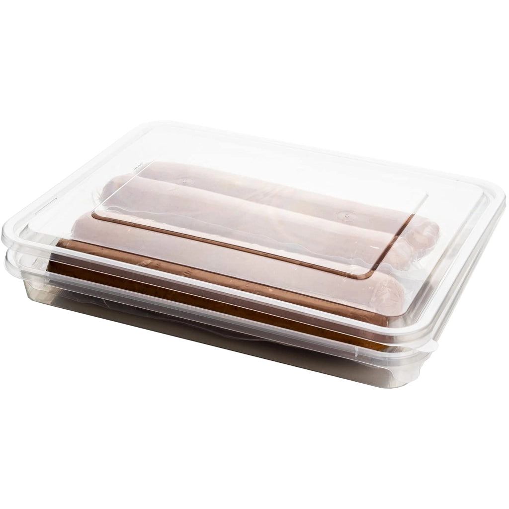 Contenitore per salumi, set da 6, senza BPA, 22x17x2,5 cm