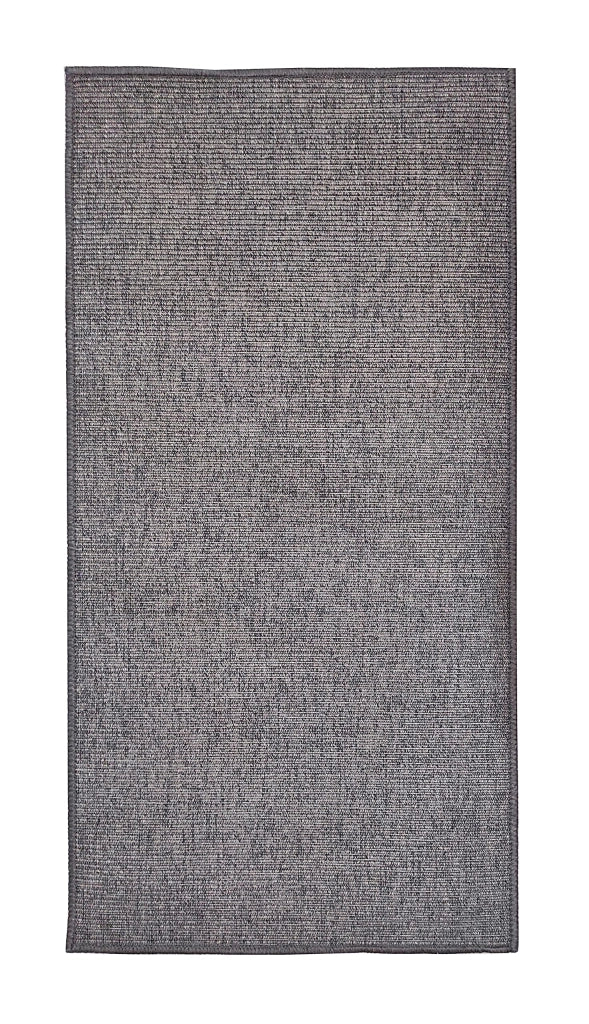Tappeto per corridoio, 70x400 cm, color antracite, in polipropilene, lavabile