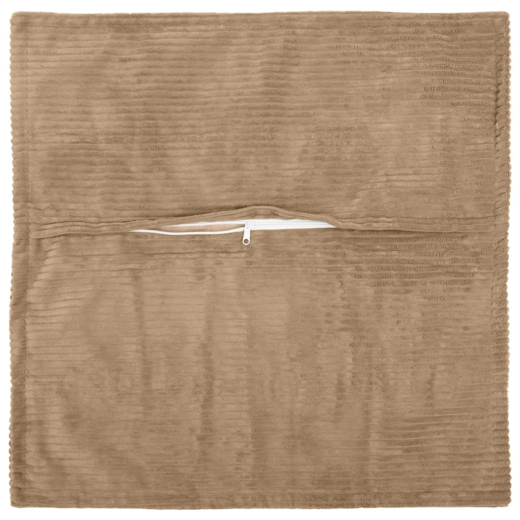 Federa 6 pz HOUTEN Marrone 80 x 80 cm corduroy 921658
