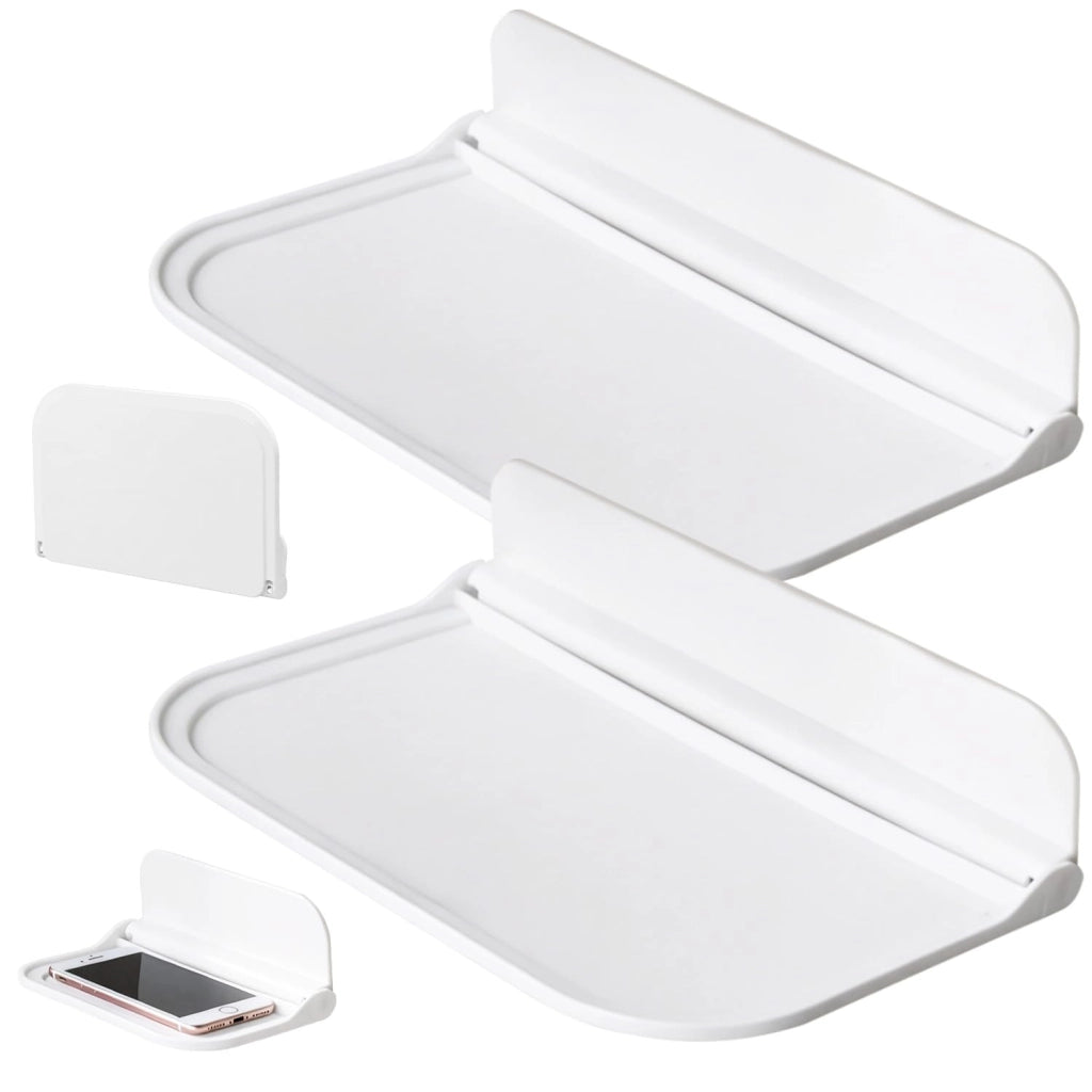 Pannello adesivo pieghevole, 2 pezzi, autoadesivo, bianco, grande