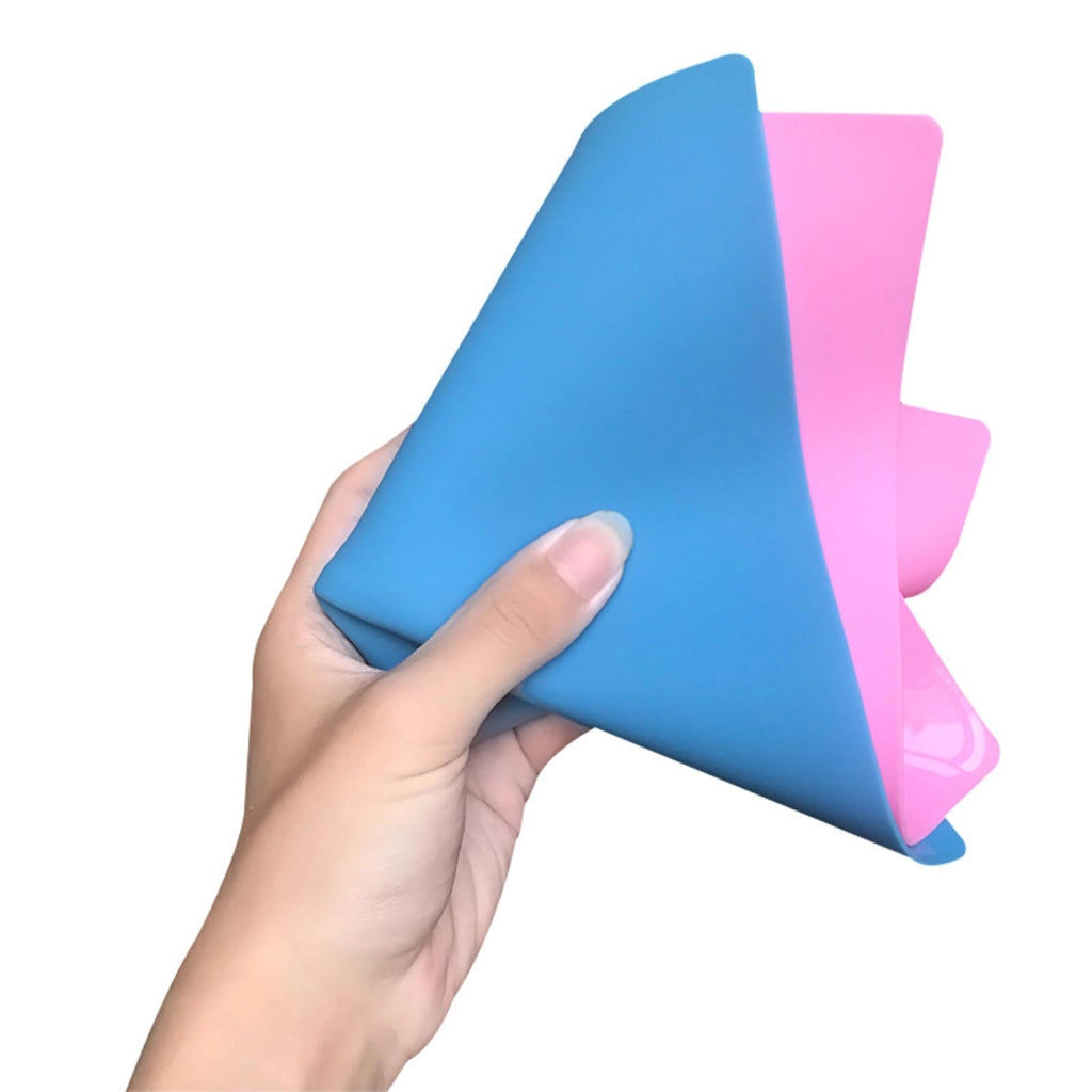 Set di 4 tappetini in silicone per lavori creativi, dimensioni 40,3x30,3 cm e 29,7x21,2 cm