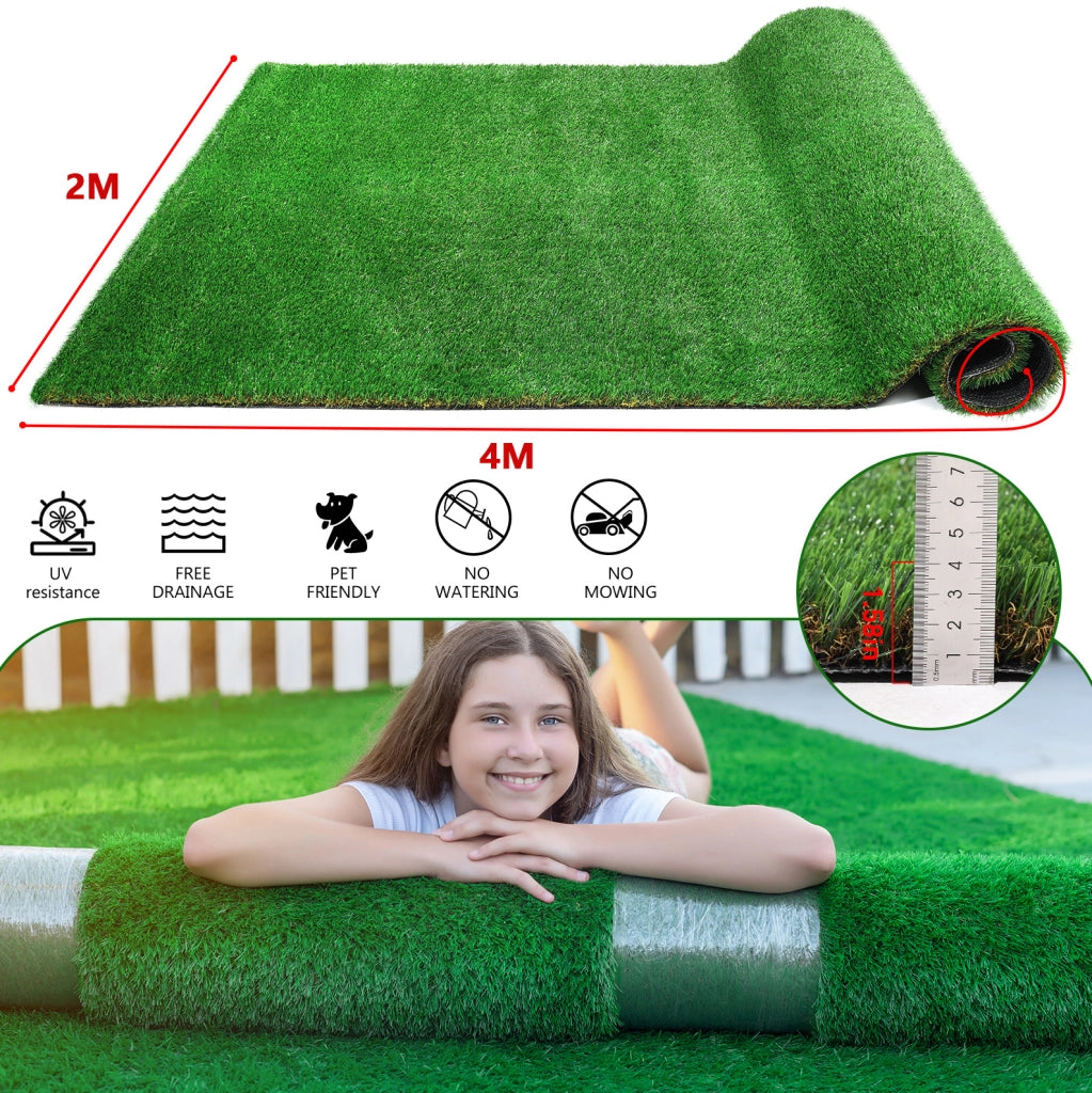 Prato artificiale verde drenante per interni ed esterni