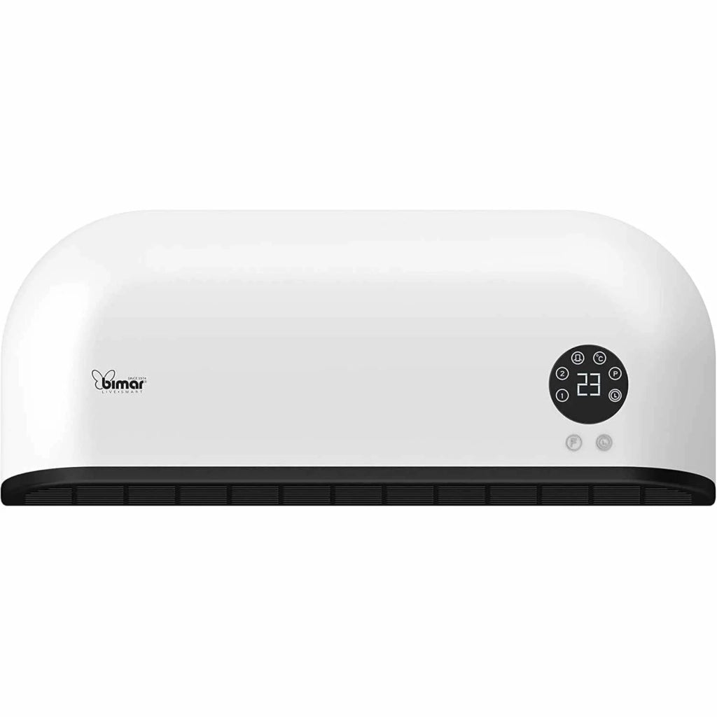 Bimar HP093 Termoventilatore a Parete con Telecomando e Timer