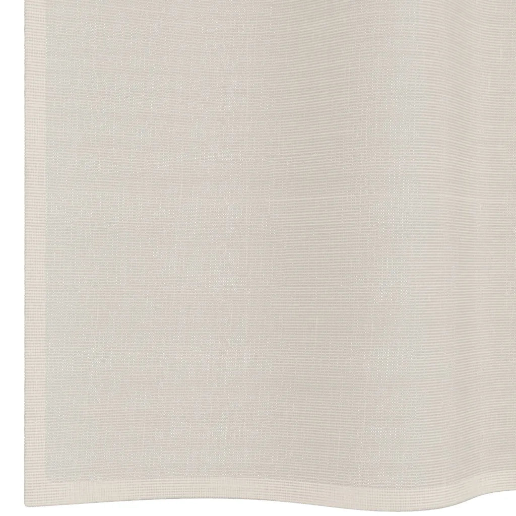 Tende in Voile con Linguetta 2 pz Crema 4102268