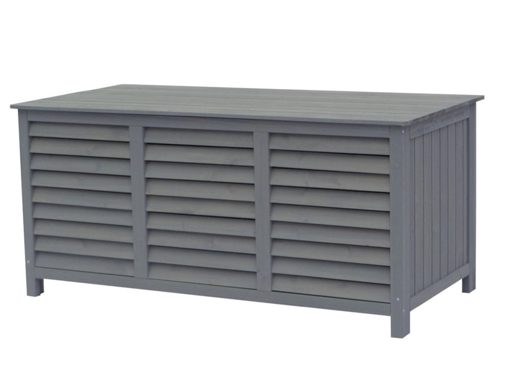 Cassapanca da giardino in legno "Macao" - 130 x 64 x 60 cm - Marrone