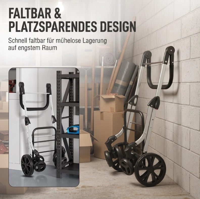 Carrello per la spesa 3 in 1 da 46 l, pieghevole, con vano termico