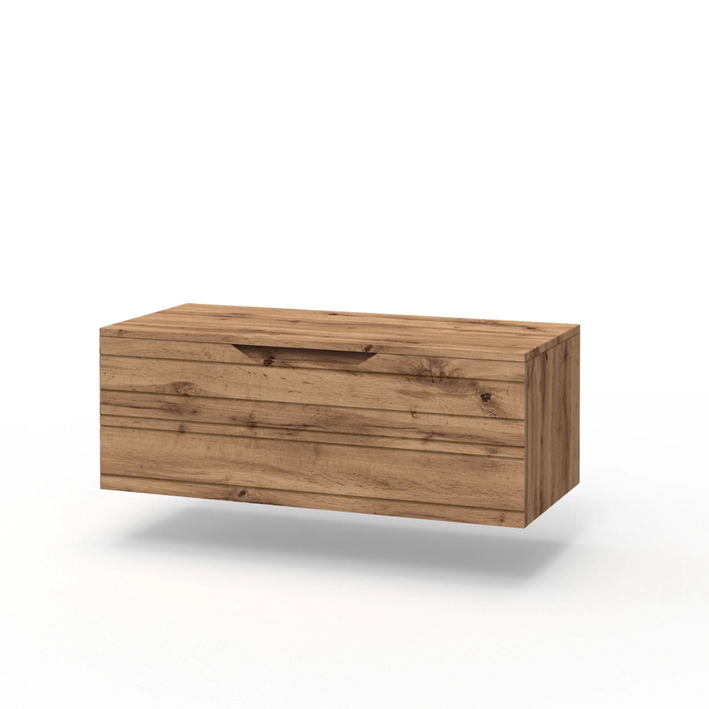 Base con top 1 cestone SOLMIRA quercia