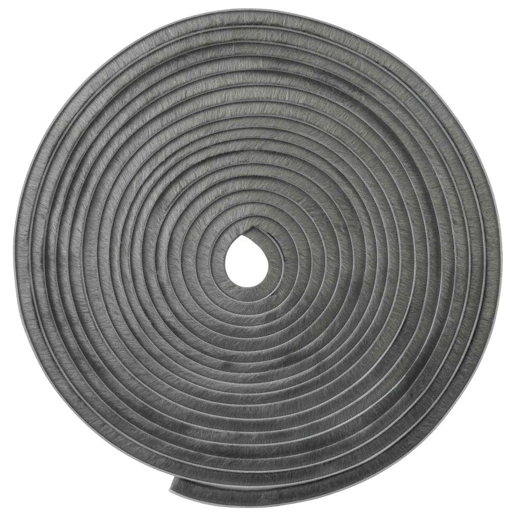 Guarnizione a spazzola autoadesiva 10 m PP Grigio 42045129