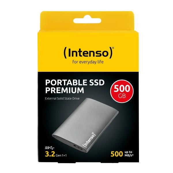 INTENSO SSD ESTERNO PREMIUM 512GB 1,8 USB 3.2 500 MB/S