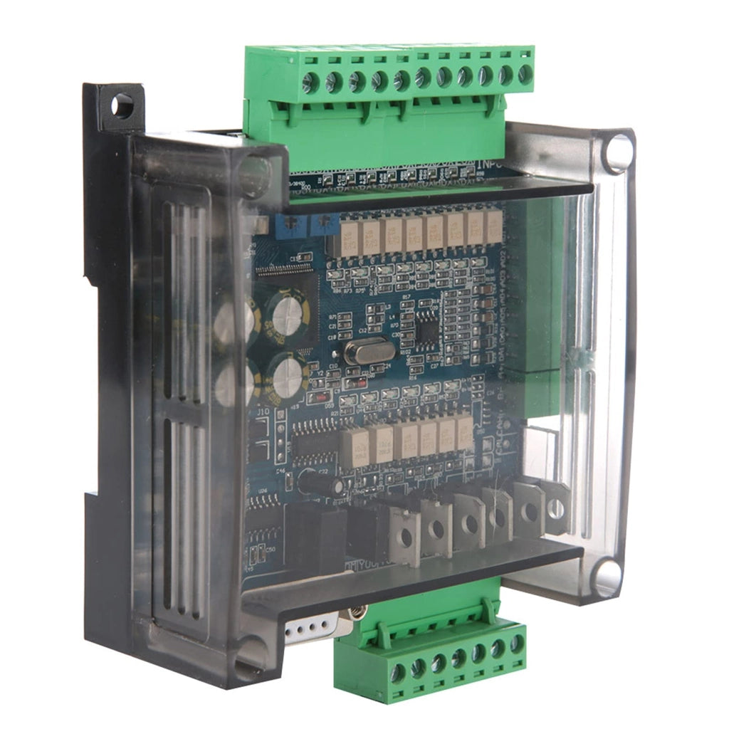 Scheda di controllo PLC FX3U-14MT, 24V DC, 6 ingressi analogici, 1A, programmabile