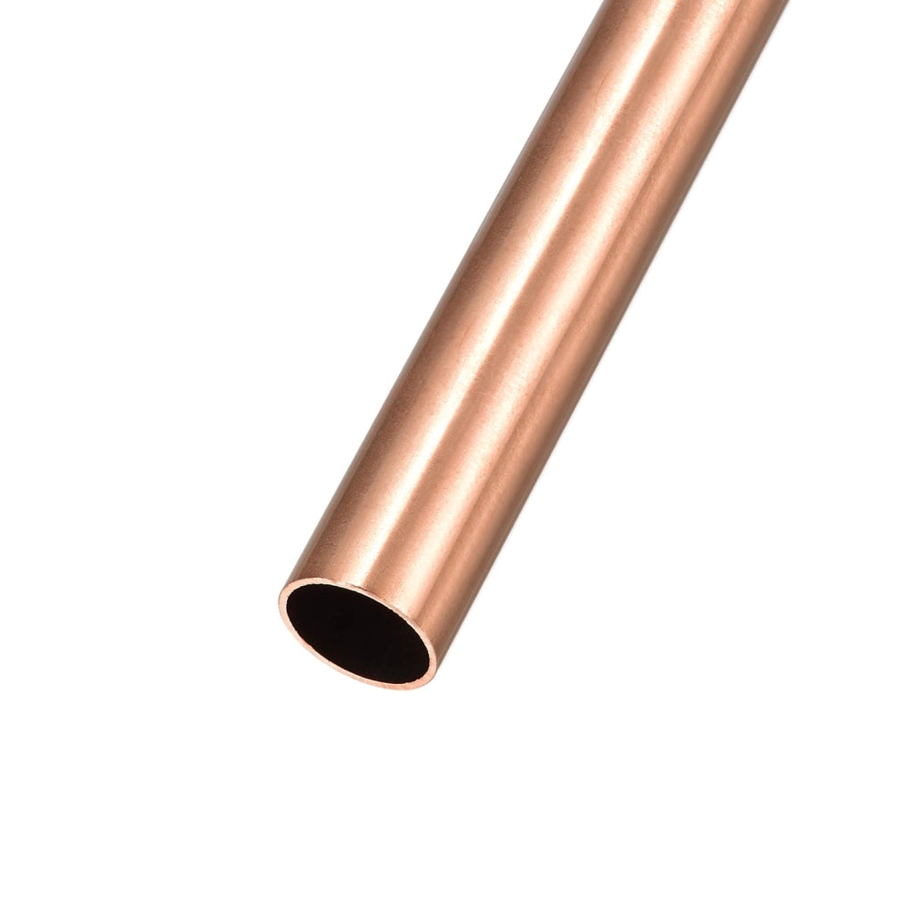 Tubo di rame, diametro 16 mm, lunghezza 100 mm, dritto, spessore della parete 1 mm