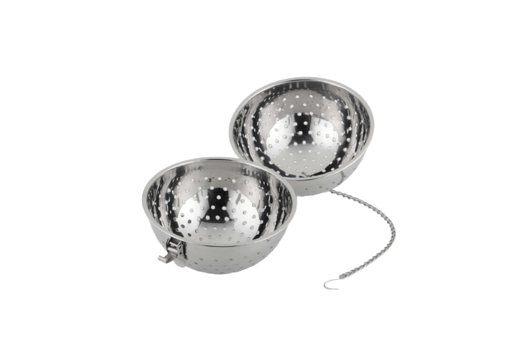 Sfera aromatica in acciaio inossidabile, diametro 10,5 cm, con catena