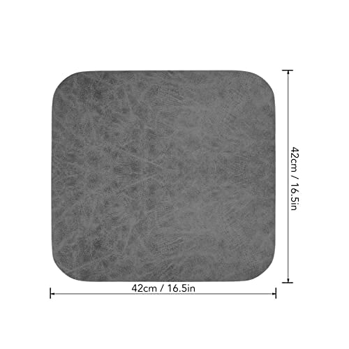 Tappetini antiscivolo per aspirapolvere robot, 45x45 cm, colore nero