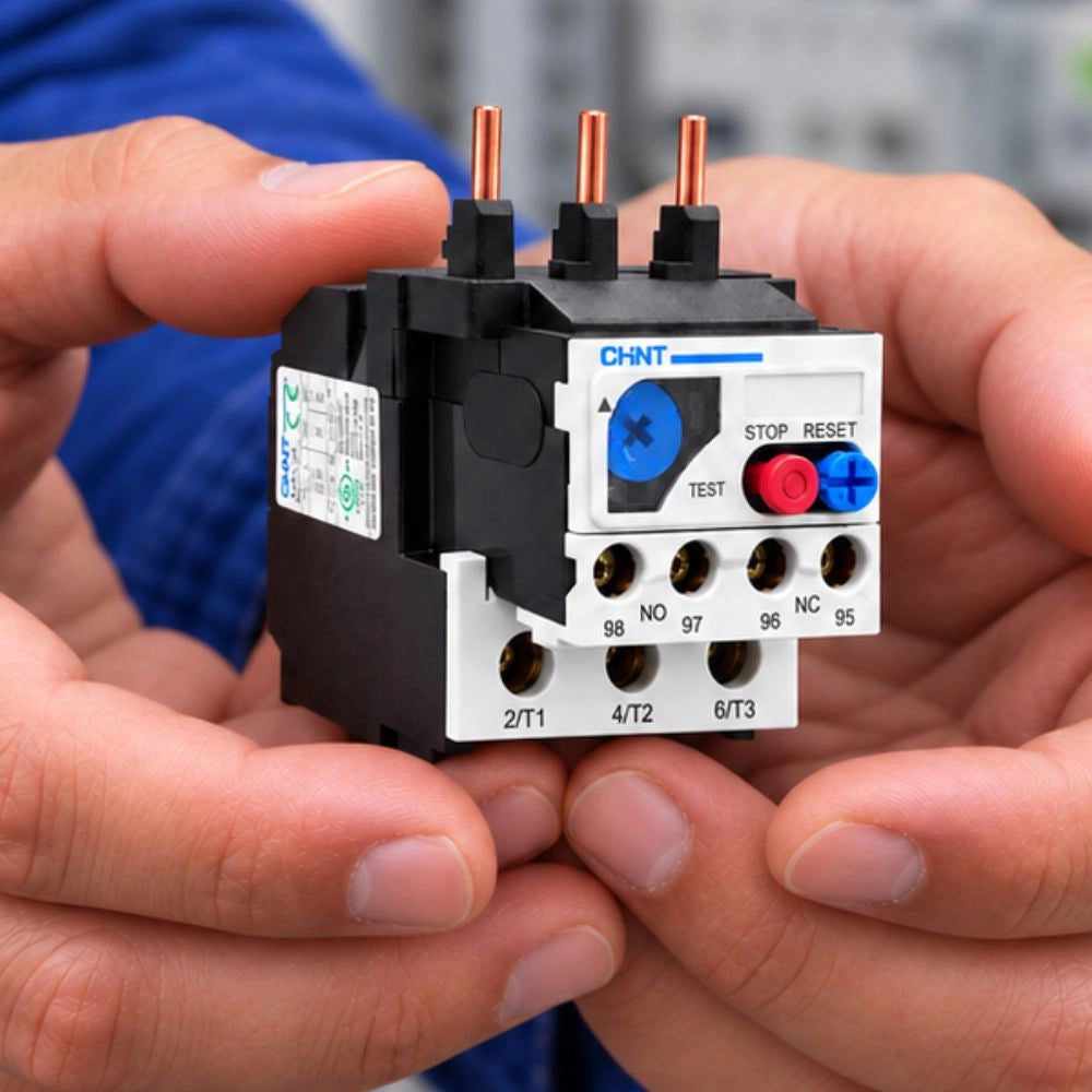 Chint 268136 nr2-25/z 0e relè termico per contattore serie nc1 0,63÷1a protezione motore industriale iec/en 60947-4-1
