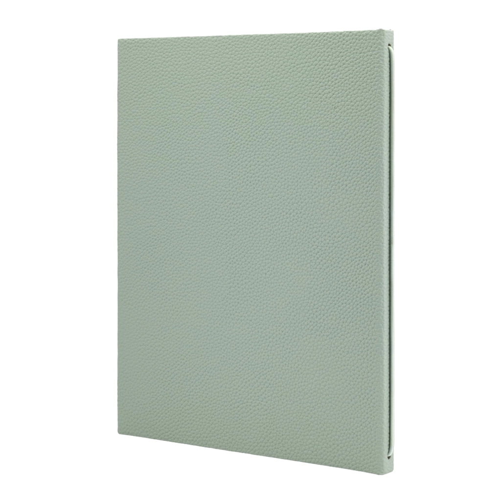 Porta menu A4, color verde menta, in ecoFinto cuoio, dimensioni 315x250 mm, confezione singola