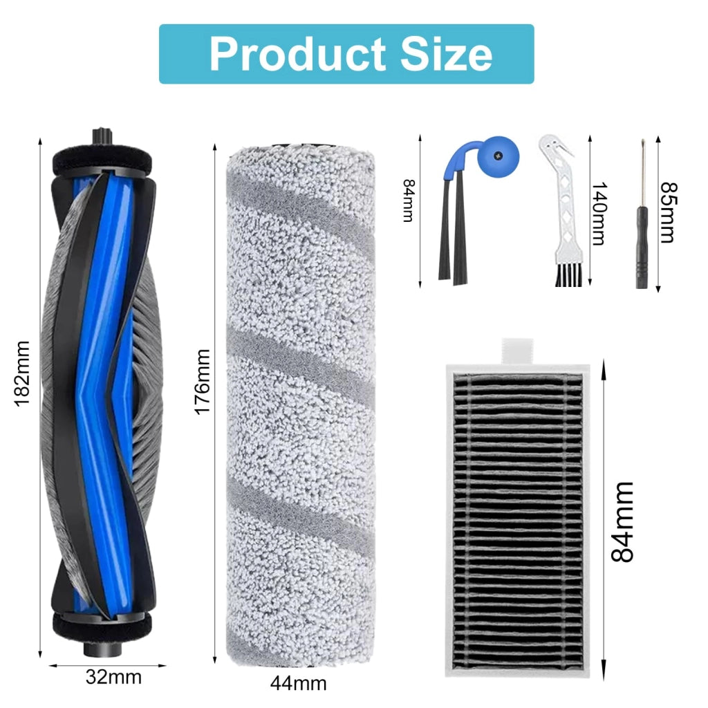 Set di 14 ricambi per la serie Ecovacs X11
