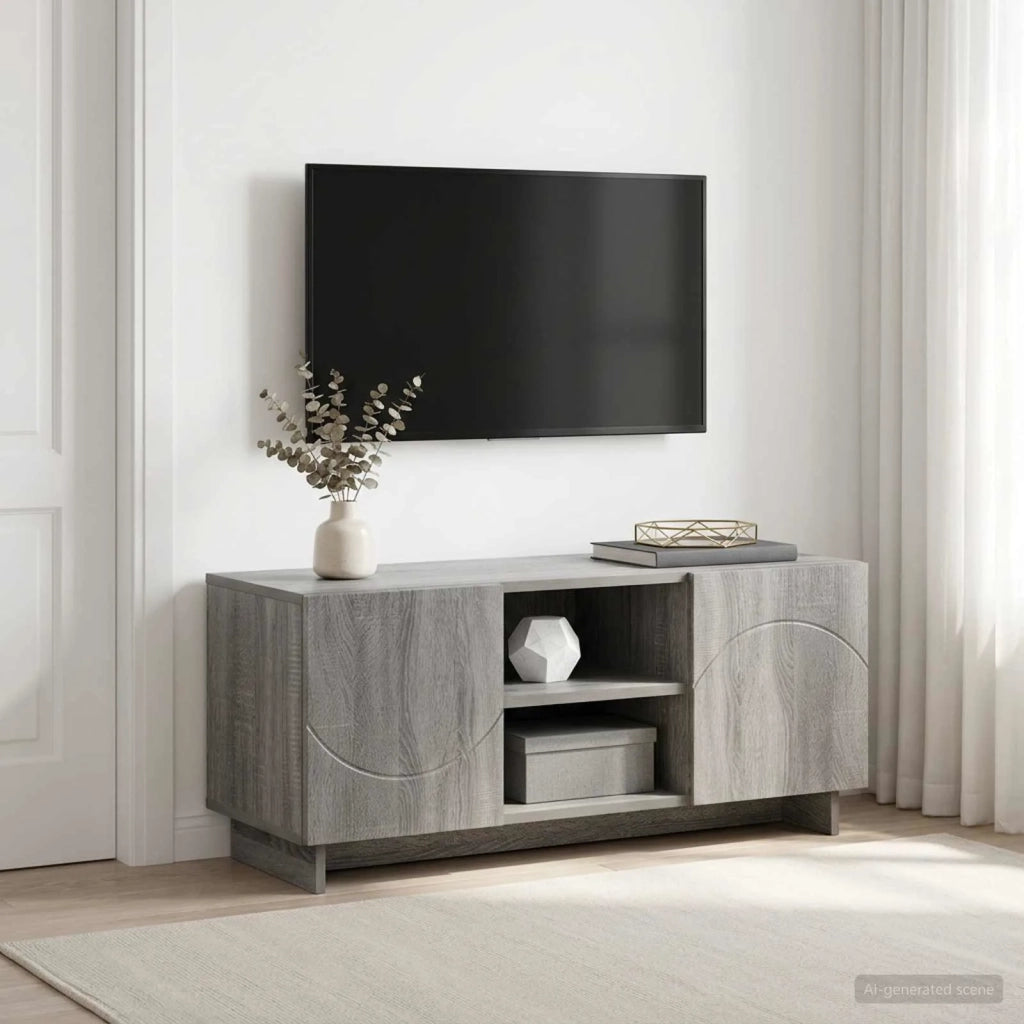 Supporto TV 90 x 34.5 x 40 cm Sonoma grigio