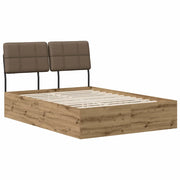 Letto matrimoniale con testiera Rovere Artisan e Tortora 3440397