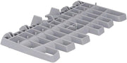 Porta-cesto superiore per lavastoviglie, acciaio inossidabile, grigio, codice prodotto C00304796