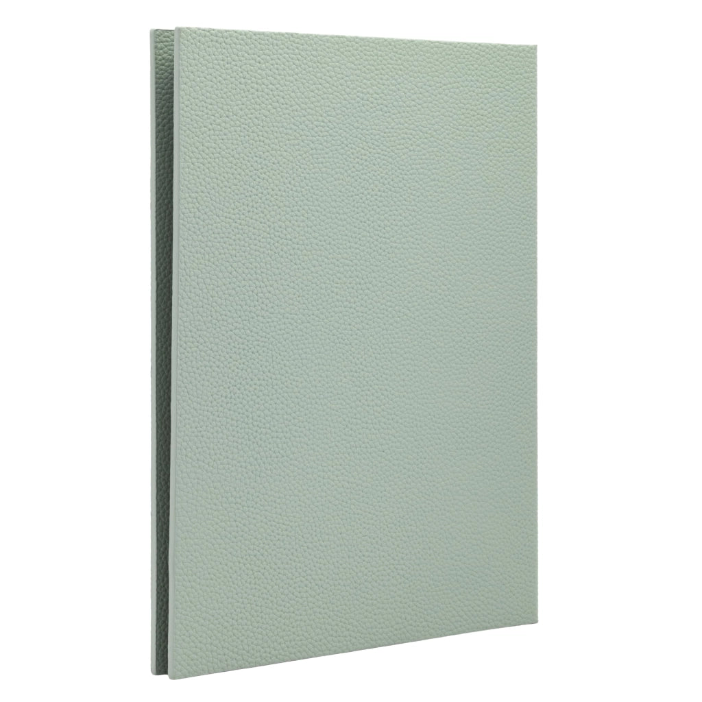 Porta menu A4, color verde menta, in ecoFinto cuoio, dimensioni 315x250 mm, confezione singola