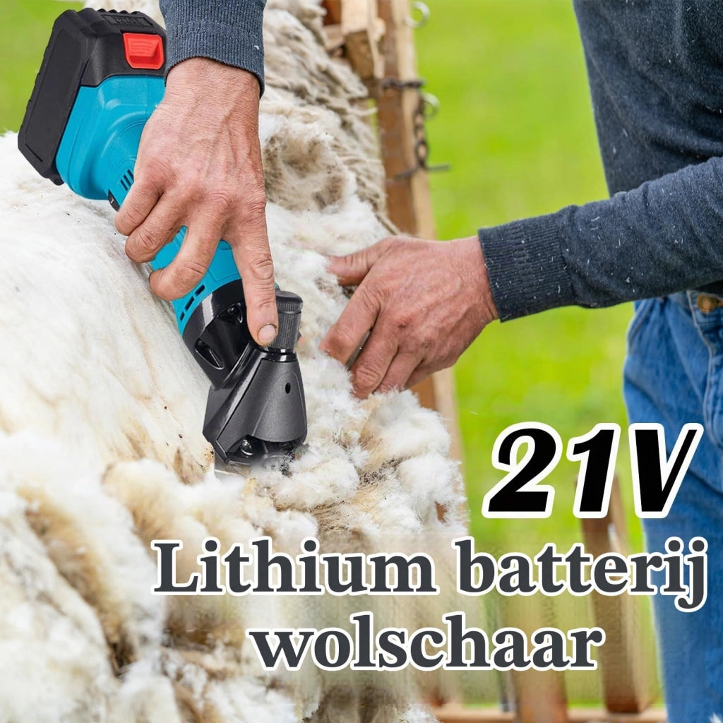 Tagliacapelli elettrico a batteria, 3000 mAh, 2400 giri al minuto, 6 velocità, 2 batterie