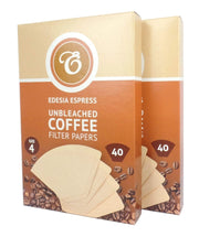 Filtri per caffè a forma di cono, dimensione 4, non sbiancati, confezione da 800 pezzi.