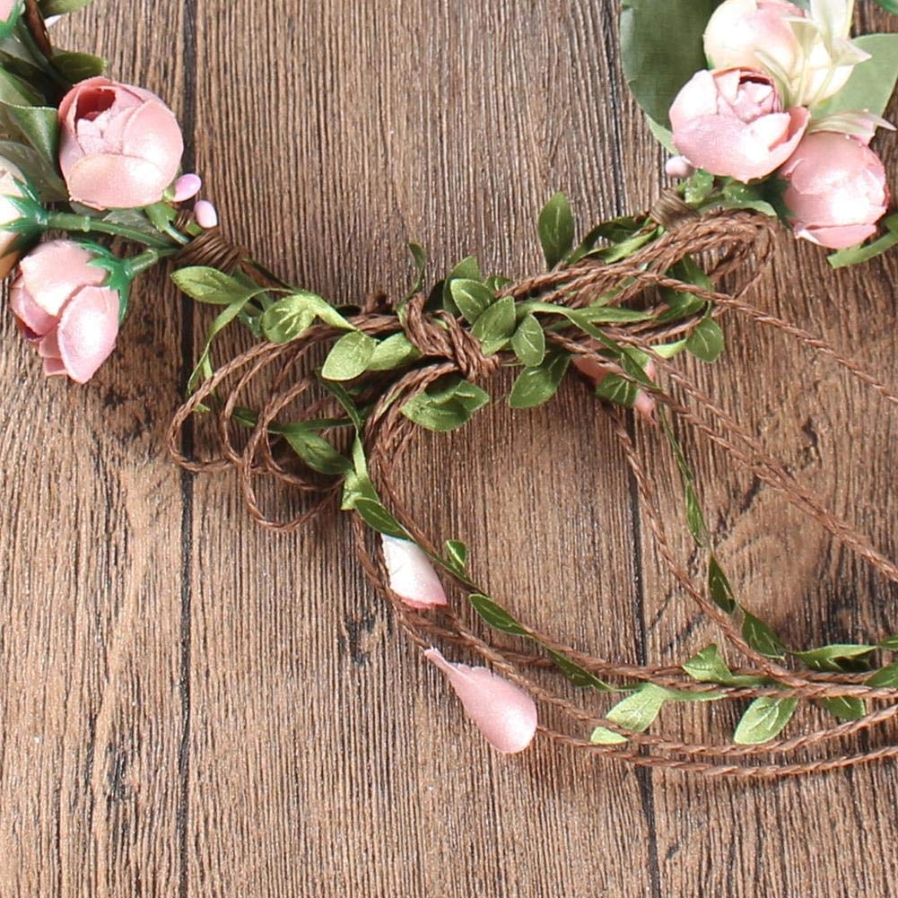 di fiori in tessuto, rosa, confezione singola, ideale per matrimoni e feste