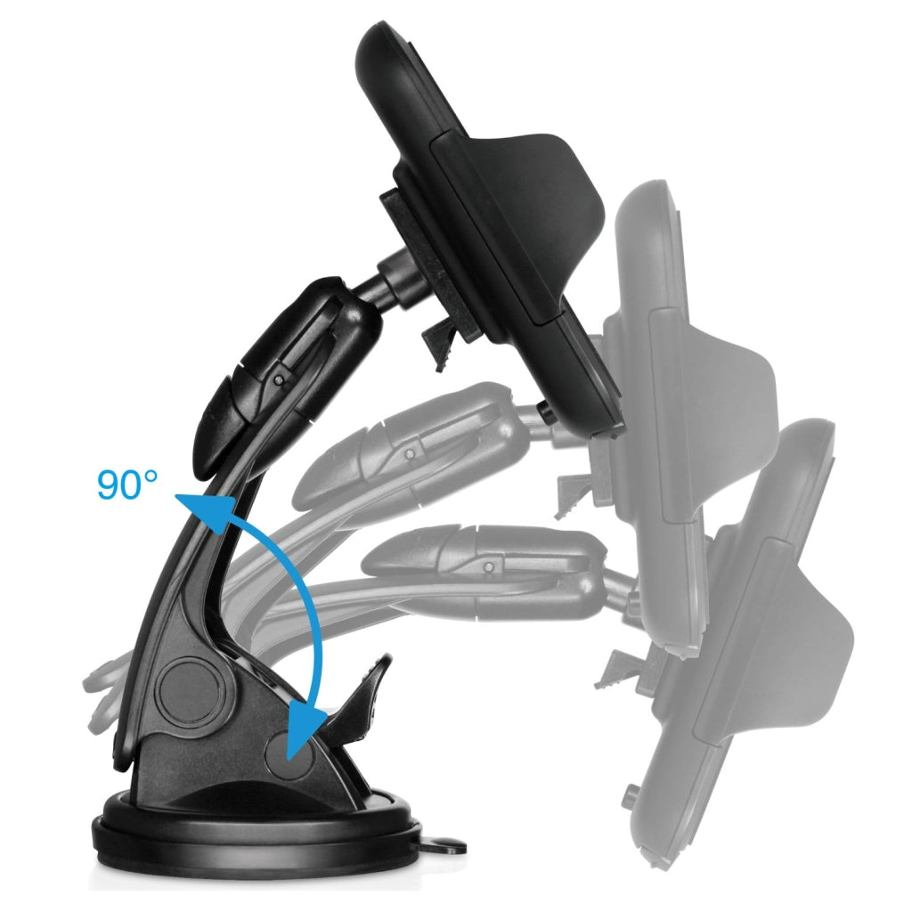Supporto per smartphone compatibile con dispositivi di dimensioni comprese tra 44 e 105 mm, regolabile