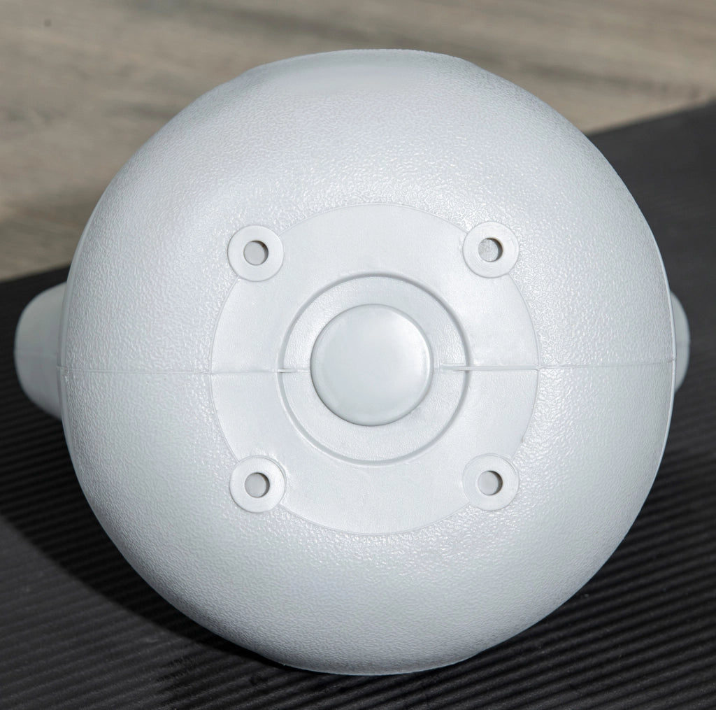 Kettlebell 12 kg 24 x 17 x 28 cm blu per workout in casa