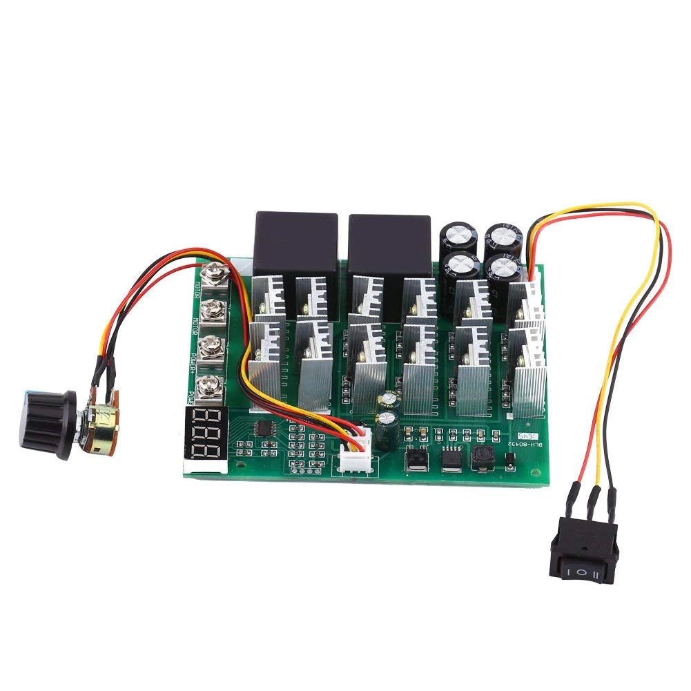 Regolatore per motori DC, 10-55V, 100A, con display digitale PWM