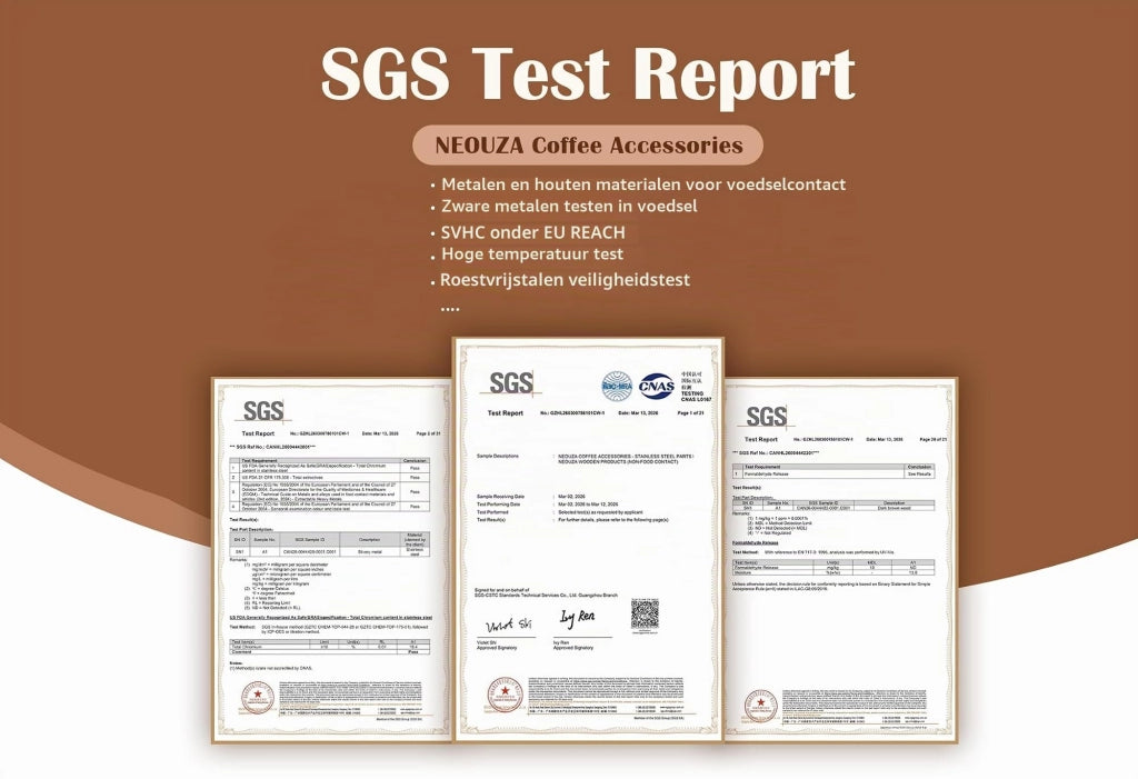 Distributore e pressino per caffè da 51 mm, 2-in-1, con profondità regolabile, in acciaio inossidabile