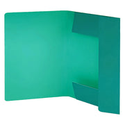 CARTELLINA CON ELASTICO verde