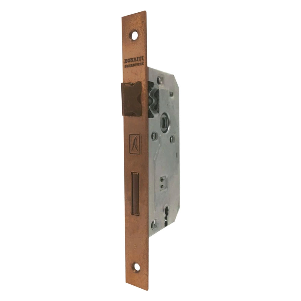 SERRATURA 'PATENT' B.Q. bronzato verniciato E 50