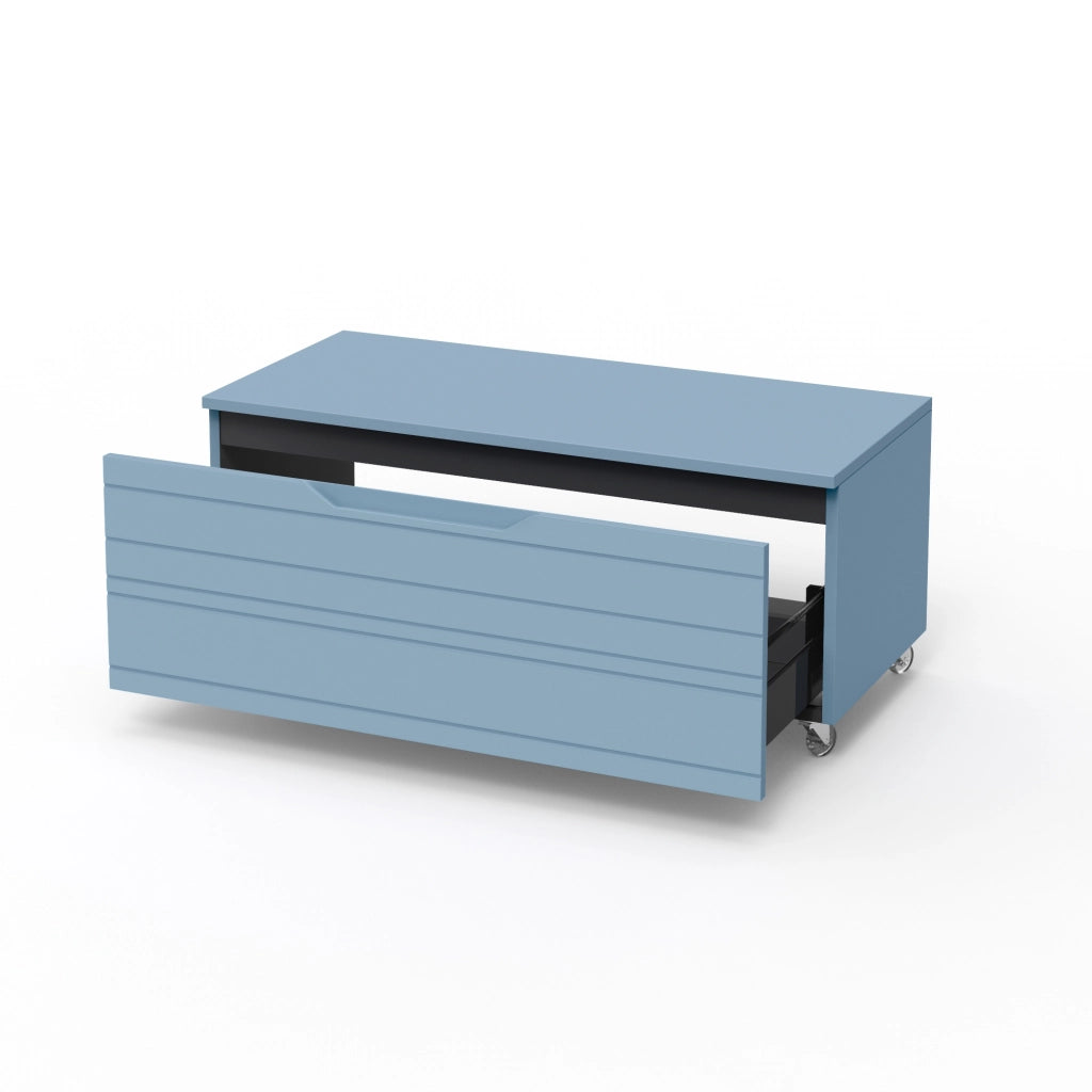 Cassettiera SOLMIRA azzurro tiffany