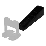 BASE LIVELLANTE CON FERITOIA PER CUNEO fuga 2,0 mm - colore bianco