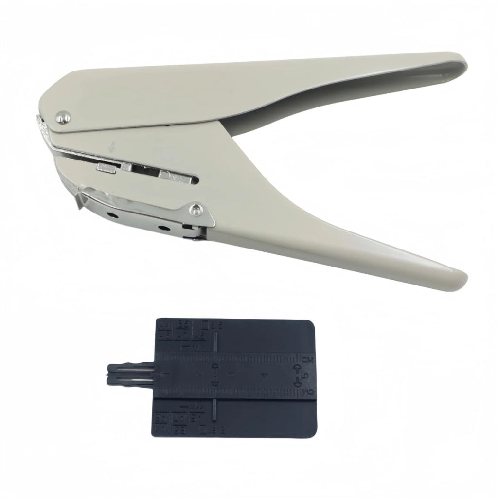 Perforatrice a fungo con guida regolabile per planner a disco, carta A4, quaderni fai-da-te