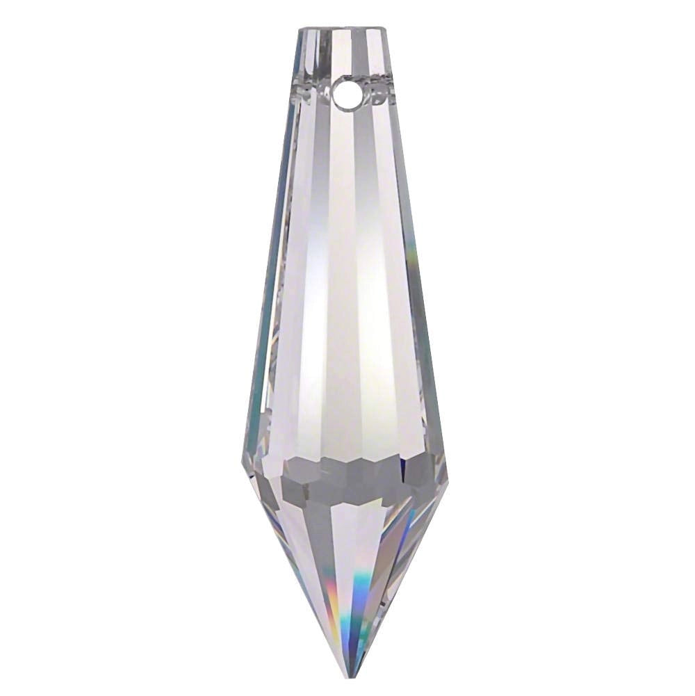 Set di cristalli da 7 pezzi, modello "Spitzen", diametro 38-63 mm, contenuto di PbO del 30%, effetto arcobaleno