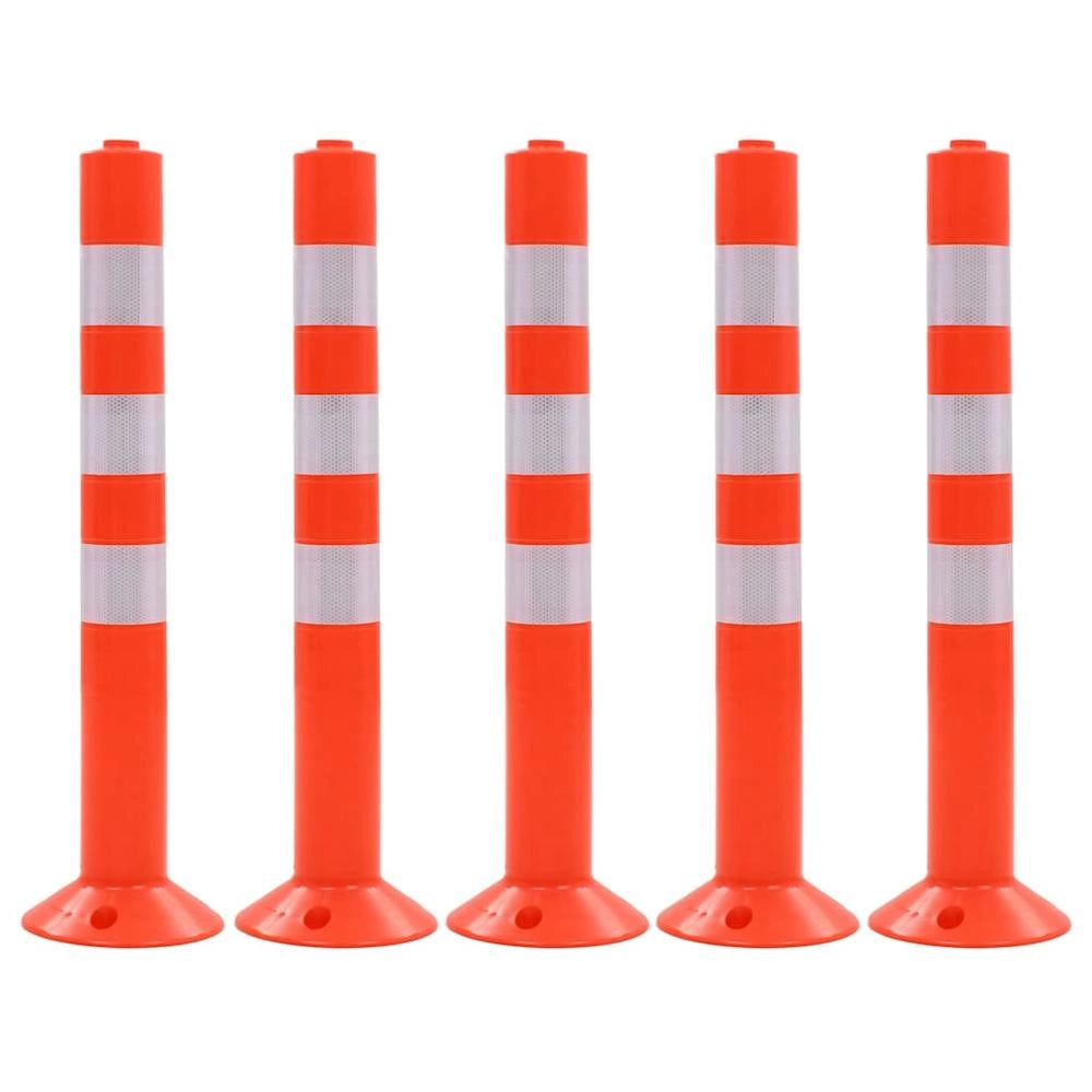 Dissuasore del Traffico 5 pz Plastica 75 cm
