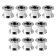 Puleggia di direzione, 16 denti, foro di 3 mm, per cinghie da 6 mm, confezione da 10 pezzi