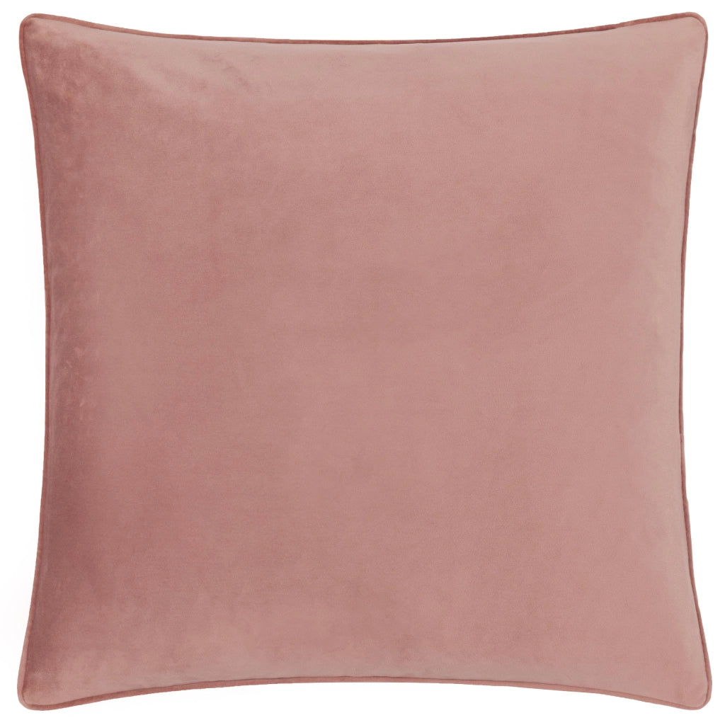 Custodia per cuscino in velluto, color verde oliva, 45x45 cm