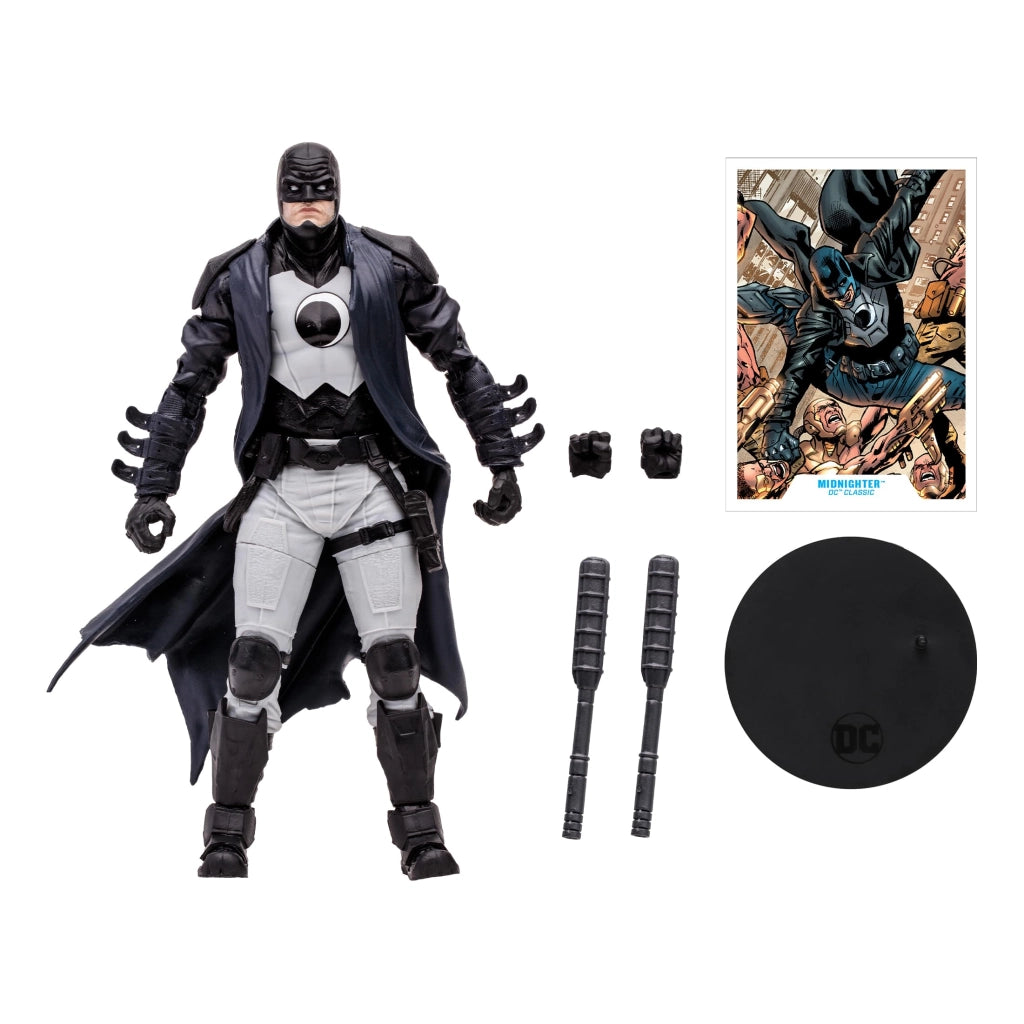 DC Multiverse, figura di Midnighter (etichetta dorata), 18 cm