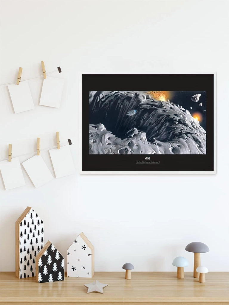 Star Wars, serie classica, poster "Asteroid" – stampa artistica senza cornice, dimensioni 70x50 cm