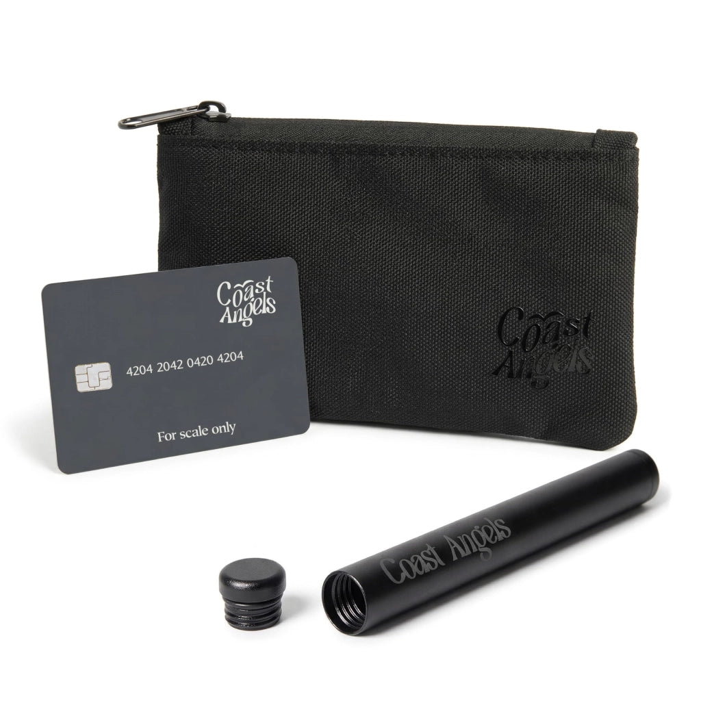 Set di sacchetti e tubetti profumati, colore nero, dimensioni 15x9x1,5 cm, composto da 4 pezzi
