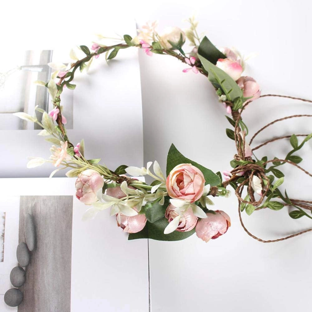 di fiori in tessuto, rosa, confezione singola, ideale per matrimoni e feste