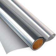 Pellicola oscurante riflettente argentata, 75x200 cm, per l'isolamento termico