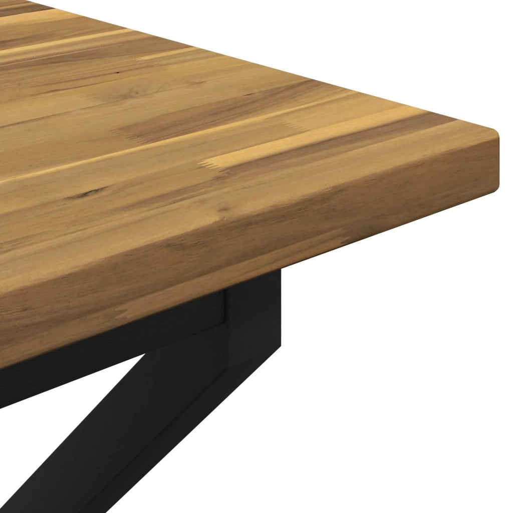 Tavolo da pranzo quadrato 80 x 80 x 75 cm 938806