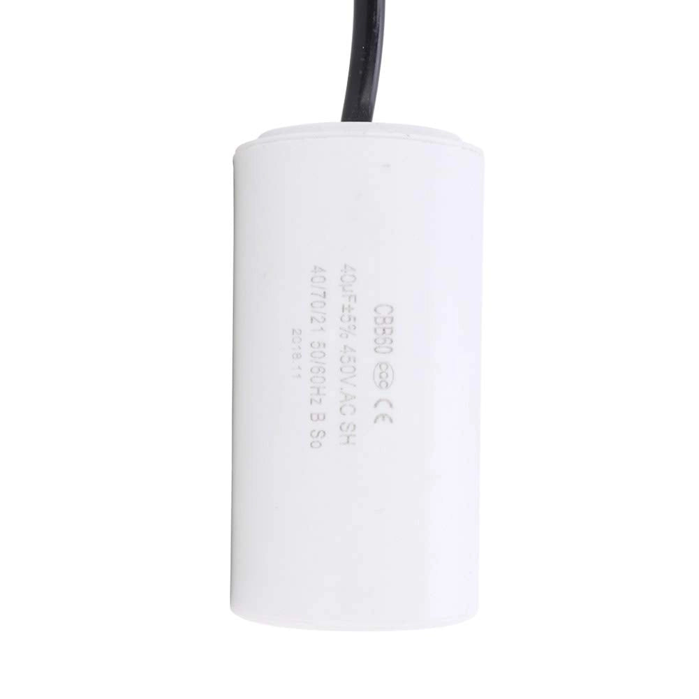 Condensatore per motori, 40 µF, serie CBB60, 450 V, in polipropilene