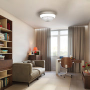 Ventilatore da soffitto 38 cm con luce LED RGB e telecomando
